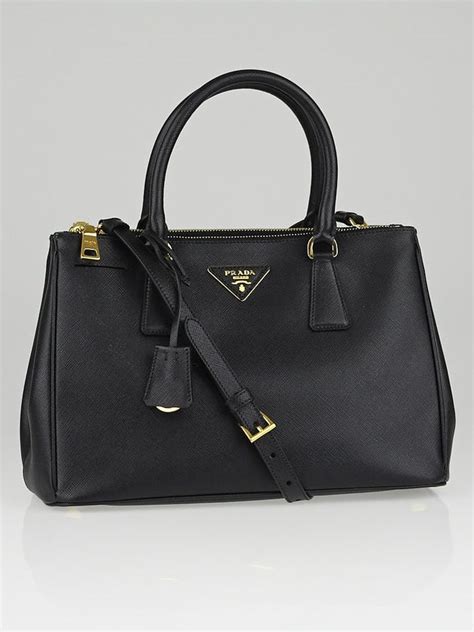 prada bn1801|Medium Saffiano Leather Double Prada Bag.